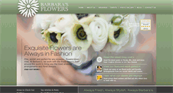 Desktop Screenshot of barbarasflowers.com